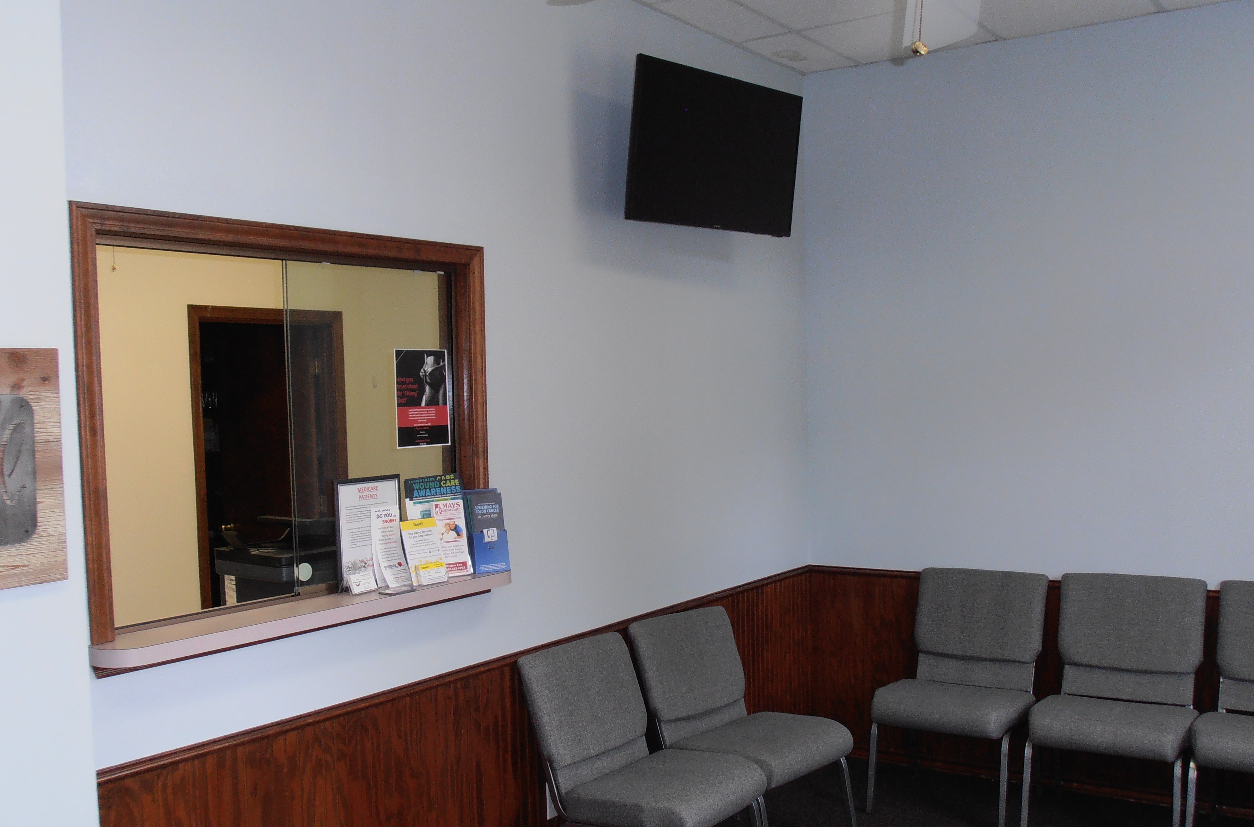 Clinic Lobby Front Desk